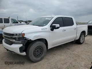 2019 Chevrolet Silverado 1500 High Country with VIN 1GCUYHED7KZ123569, listed as a Copart auction lot 51832765 with 116,614 mi miles and Salvage Title. Bid and sale history available at carsss.com. Image 1.
