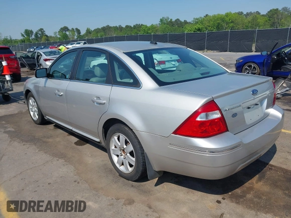2007 Ford Five Hundred SEL with VIN 1FAFP24147G106186, listed as a IAAI auction lot 41905358 with Not Provided miles. Bid and sale history available at carsss.com. Image 3.