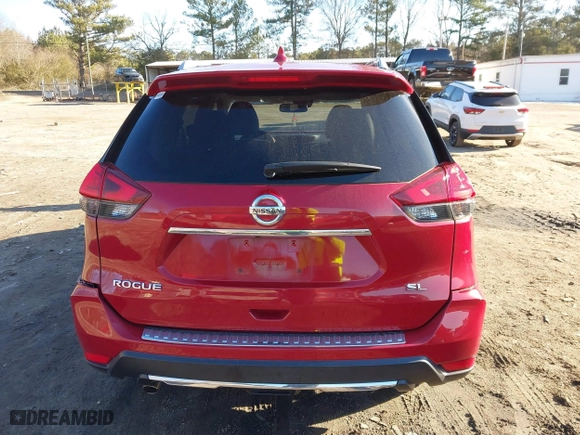 2017 Nissan Rogue S with VIN JN8AT2MT5HW402122, listed as a IAAI auction lot 41348054 with 129,876 mi miles. Bid and sale history available at carsss.com. Image 16.
