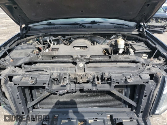 2015 Chevrolet Suburban LT with VIN 1GNSKJKC9FR510682, listed as a Copart auction lot 55427315 with 202,592 mi miles and Salvage Title. Bid and sale history available at DreamBid. Image 12.
