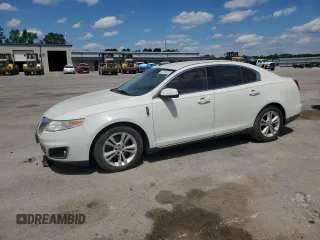 2010 Lincoln MKS with VIN 1LNHL9DR0AG615403, listed as a Copart auction lot 55128235 with 168,209 mi miles and Clean Title. Bid and sale history available at DreamBid. Image 1.