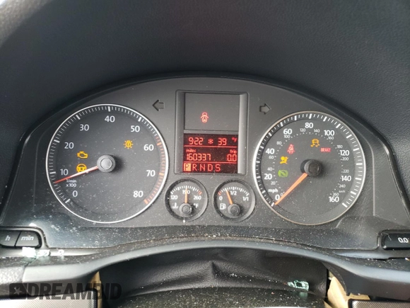 2007 Volkswagen Jetta 2.5 with VIN 3VWSG71K97M097362, listed as a Copart auction lot 51674775 with 160,337 mi miles and Salvage title. Bid and sale history available at DreamBid. Image 9.