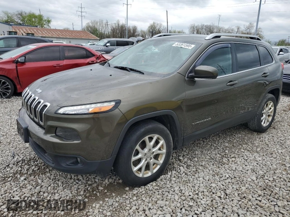 2015 Jeep Cherokee North with VIN 1C4PJMCS0FW514176, listed as a Copart auction lot 53361595 with 175,680 mi miles and Salvage Title. Bid and sale history available at carsss.com. Image 1.