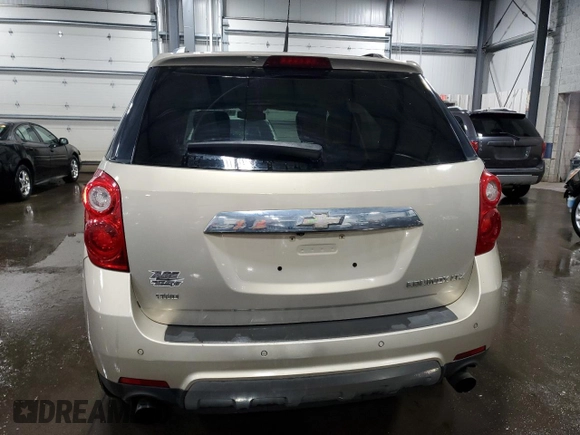 2012 Chevrolet Equinox LTZ with VIN 2GNFLGE54C6226978, listed as a Copart auction lot 43212055 with 169,789 mi miles and Salvage Title. Bid and sale history available at DreamBid. Image 6.