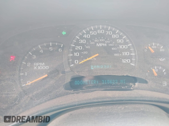 2003 Chevrolet Tahoe LS with VIN 1GNEK13Z63R135474, listed as a IAAI auction lot 42127546 with 318,623 mi miles and . Bid and sale history available at DreamBid. Image 7.