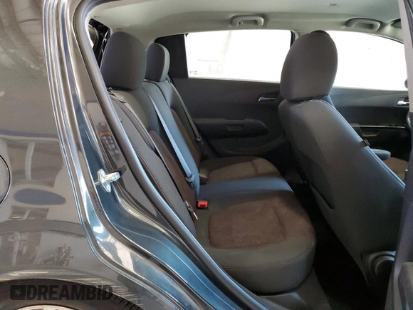 2017 Chevrolet Sonic LT with VIN 1G1JD6SH8H4105879, listed as a Copart auction lot 51037195 with 56,893 mi miles and Salvage Title. Bid and sale history available at carsss.com. Image 10.