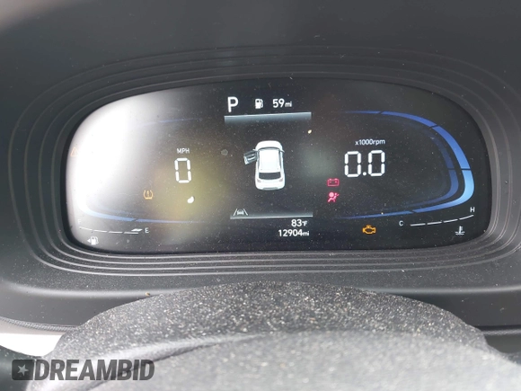 2024 Hyundai Venue SEL with VIN KMHRC8A3XRU311992, listed as a IAAI auction lot 41922401 with 12,904 mi miles and . Bid and sale history available at DreamBid. Image 16.