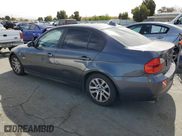 2007 BMW 3 Series 328i with VIN WBAVC53587FZ76808, listed as a Copart auction lot 75572344 with 193,993 mi miles and Clean Title. Bid and sale history available at carsss.com. Image 2.