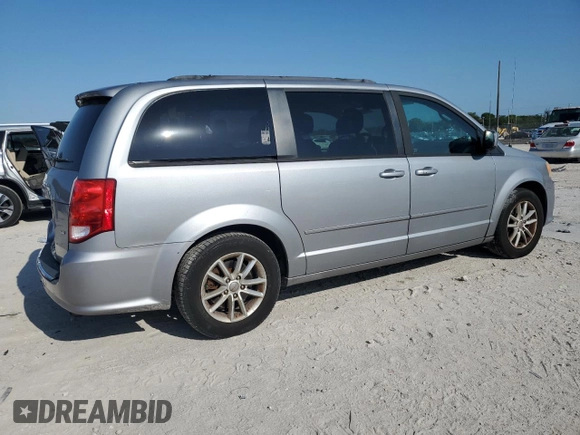 2014 Dodge Grand Caravan SXT z VIN 2C4RDGCG6ER223900, wystawiony jako Copart lot #56960965 z przebiegiem 101 275 mil mil oraz Szkoda całkowita • Salvage title. Historia ofert i sprzedaży dostępna na DreamBid. Obrazek 3.