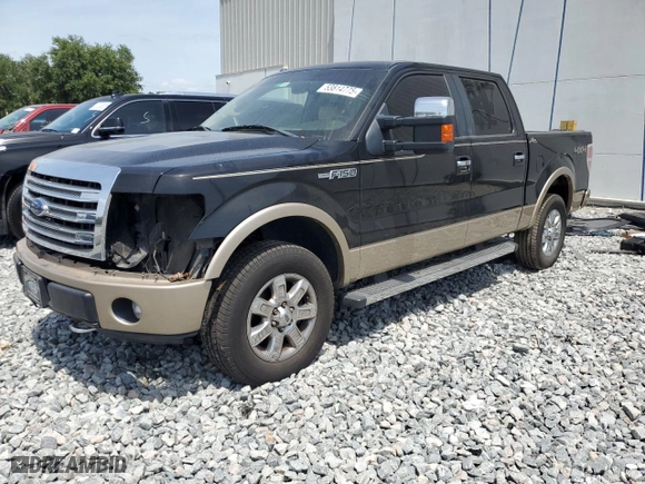 2013 Ford F-150 XLT with VIN 1FTFW1E68DFC16774, listed as a Copart auction lot 53814775 with 274,150 mi miles and Salvage Title. Bid and sale history available at carsss.com. Image 1.