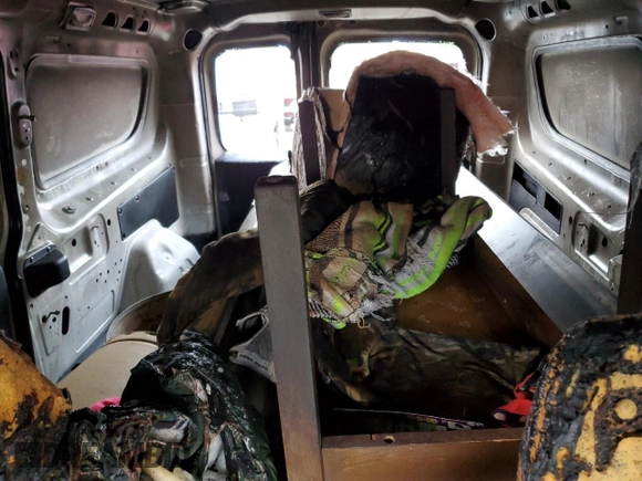 2015 Ram ProMaster City Cargo Tradesman with VIN ZFBERFAT3F6970960, listed as a Copart auction lot 41684095 with Not provided miles and Non repairable. Bid and sale history available at DreamBid. Image 10.