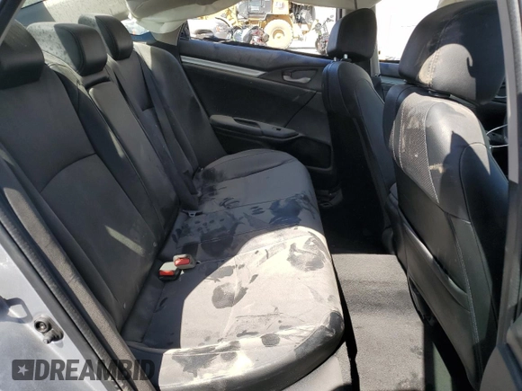 2017 Honda Civic Sedan EX-L with VIN 2HGFC1F7XHH644352, listed as a Copart auction lot 67604814 with 56,972 mi miles and Salvage Title. Bid and sale history available at carsss.com. Image 11.
