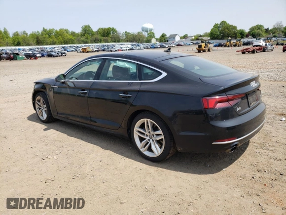 2019 Audi A5 Sportback Premium Plus with VIN WAUBNCF51KA081535, listed as a Copart auction lot 52078923 with 18,867 mi miles. Bid and sale history available at carsss.com. Image 2.