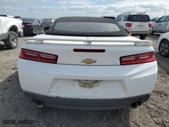 2018 Chevrolet Camaro 1LT with VIN 1G1FB3DX3J0130085, listed as a Copart auction lot 48768015 with 0 mi miles and Salvage Title. Bid and sale history available at carsss.com. Image 6.