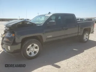 2018 Chevrolet Silverado 1500 LT with VIN 3GCUKREC2JG259864, listed as a Copart auction lot 49451735 with 146,576 mi miles and Salvage Title. Bid and sale history available at DreamBid. Image 1.
