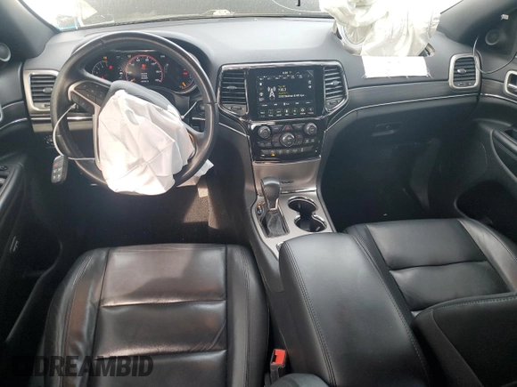 2021 Jeep Grand Cherokee 80th Anniversary with VIN 1C4RJFBG7MC535316, listed as a Copart auction lot 52822995 with 50,793 mi miles and Salvage Title. Bid and sale history available at DreamBid. Image 8.