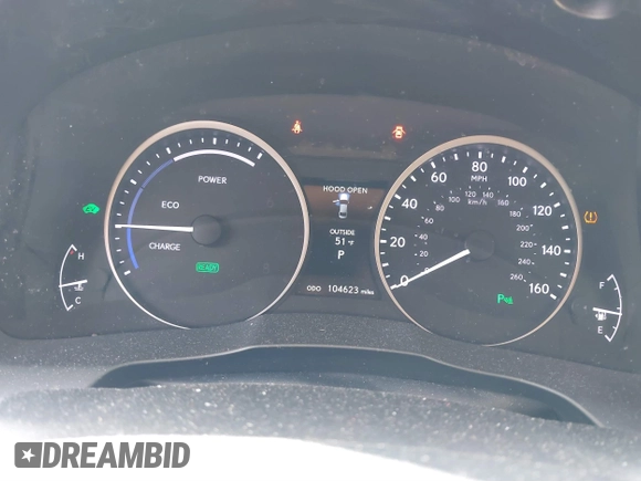 2014 Lexus ES 300h with VIN JTHBW1GG7E2040277, listed as a IAAI auction lot 41867667 with 104,623 mi miles and . Bid and sale history available at DreamBid. Image 15.