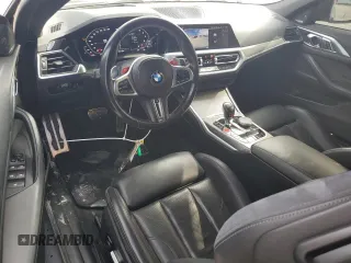 2023 BMW M4 Competition xDrive with VIN WBS33BA07PCL63105, listed as a Copart auction lot 83553594 with 39,957 mi miles and Salvage Title. Bid and sale history available at carsss.com. Image 8.