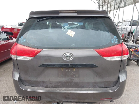 2014 Toyota Sienna L with VIN 5TDZK3DC5ES475204, listed as a IAAI auction lot 41277584 with 125,735 mi miles. Bid and sale history available at carsss.com. Image 15.