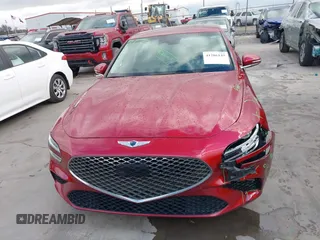 2023 Genesis G70 2.0T with VIN KMTG34TAXPU125013, listed as a IAAI auction lot 41286145 with 38,108 mi miles and . Bid and sale history available at DreamBid. Image 12.
