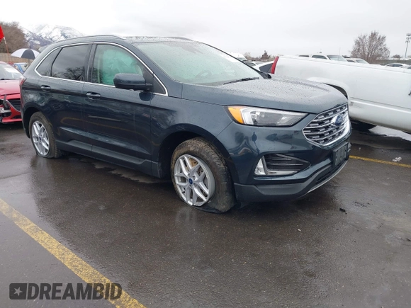 2022 Ford Edge SEL z VIN 2FMPK4J90NBA71360, wystawiony jako IAAI lot #41724316 z przebiegiem 35 309 mil mil oraz . Historia ofert i sprzedaży dostępna na DreamBid. Obrazek 1.