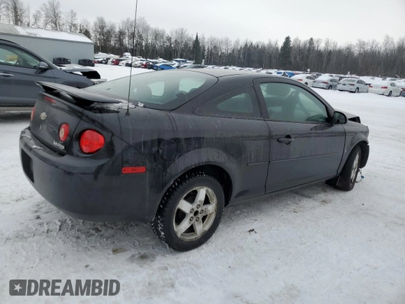 2009 Chevrolet Cobalt with VIN 1G1AT15H997122708, listed as a Copart auction lot 43392665 with Not Provided miles and Salvage Title. Bid and sale history available at DreamBid. Image 3.