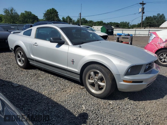 2006 Ford Mustang Standard with VIN 1ZVFT80NX65177384, listed as a Copart auction lot 61959365 with 154,748 mi miles and Salvage title. Bid and sale history available at DreamBid. Image 4.