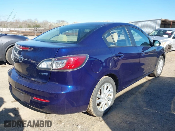 2012 Mazda 3 i Touring with VIN JM1BL1V76C1628042, listed as a IAAI auction lot 41797972 with 85,559 mi miles and . Bid and sale history available at DreamBid. Image 4.