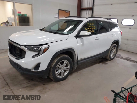 2018 GMC Terrain SLE with VIN 3GKALTEVXJL276583, listed as a IAAI auction lot 41683772 with 133,325 mi miles. Bid and sale history available at carsss.com. Image 17.