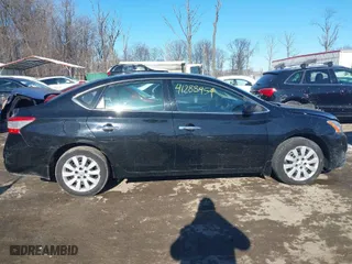 2014 Nissan Sentra SV with VIN 3N1AB7AP1EL658555, listed as a IAAI auction lot 41288954 with 195,203 mi miles. Bid and sale history available at carsss.com. Image 13.