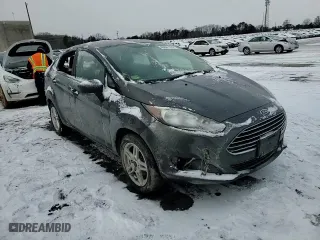 2017 Ford Fiesta SE with VIN 3FADP4BJ6HM153698, listed as a Copart auction lot 46081165 with 115,272 mi miles and Salvage Title. Bid and sale history available at carsss.com. Image 10.