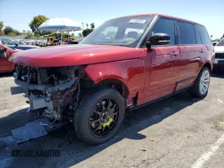 2017 Land Rover Range Rover с VIN SALGV5FE4HA338497, выставлен на аукционе Copart как лот 61456025 с пробегом 33 530 миль миль и Списание • Salvage title. История ставок и продаж доступна на DreamBid. Изображение 1.