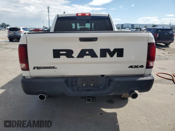 2018 Ram 1500 Rebel with VIN 1C6RR7YT4JS179421, listed as a Copart auction lot 56850195 with 66,409 mi miles and Salvage title. Bid and sale history available at DreamBid. Image 6.