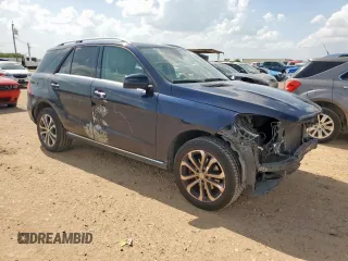 2016 Mercedes-Benz GLE 350 with VIN 4JGDA5HB7GA658965, listed as a Copart auction lot 62272645 with 126,563 mi miles and Salvage title. Bid and sale history available at DreamBid. Image 4.