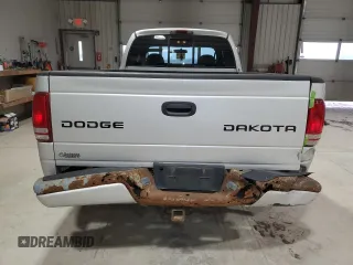 2004 Dodge Dakota Sport with VIN 1D7HG32N94S671966, listed as a Copart auction lot 88871585 with 223,091 mi miles and Salvage Title. Bid and sale history available at carsss.com. Image 6.