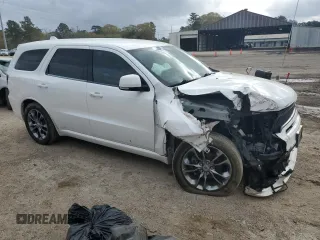2019 Dodge Durango GT Plus with VIN 1C4RDJDG7KC684880, listed as a Copart auction lot 49504305 with 139,540 mi miles and Salvage Title. Bid and sale history available at DreamBid. Image 4.