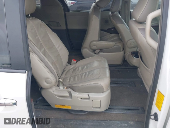 2013 Toyota Sienna XLE with VIN 5TDDK3DCXDS050814, listed as a IAAI auction lot 41985089 with 134,400 mi miles and . Bid and sale history available at DreamBid. Image 8.