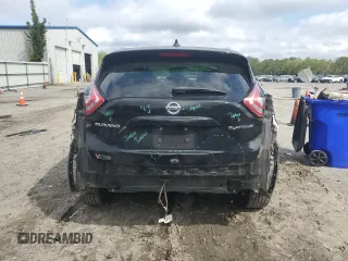 2017 Nissan Murano SL z VIN 5N1AZ2MG4HN185967, wystawiony jako Copart lot #51345485 z przebiegiem 72 081 mil mil oraz Szkoda całkowita • Salvage title. Historia ofert i sprzedaży dostępna na DreamBid. Obrazek 6.