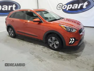 2022 Kia Niro LXS SE with VIN KNDCB3LC8N5504675, listed as a Copart auction lot 77027994 with 44,953 mi miles and Salvage Title. Bid and sale history available at carsss.com. Image 4.