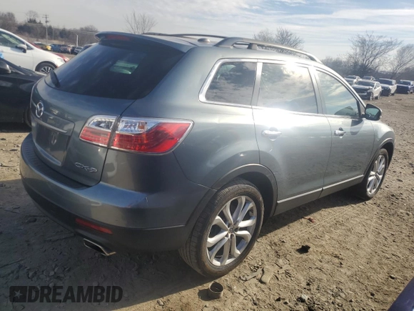 2012 Mazda CX-9 Grand Touring with VIN JM3TB2DA5C0347244, listed as a Copart auction lot 46975975 with 299,225 mi miles and Clean Title. Bid and sale history available at carsss.com. Image 3.