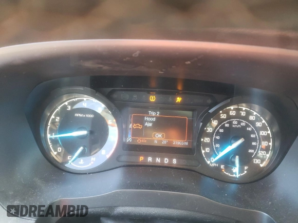 2022 Ford Ranger XL with VIN 1FTER4FH3NLD17700, listed as a Copart auction lot 43262295 with 31,903 mi miles and Salvage Title. Bid and sale history available at DreamBid. Image 9.