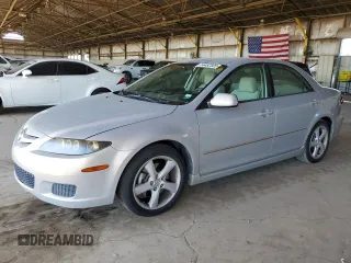 2007 Mazda 6 i Sport VE with VIN 1YVHP80C875M23679, listed as a Copart auction lot 54452305 with 127,216 mi miles and Clean Title. Bid and sale history available at carsss.com. Image 1.