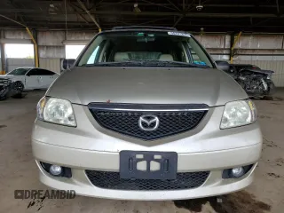 2002 Mazda MPV LX with VIN JM3LW28J520308795, listed as a Copart auction lot 50701835 with 181,086 mi miles and Salvage title. Bid and sale history available at DreamBid. Image 5.