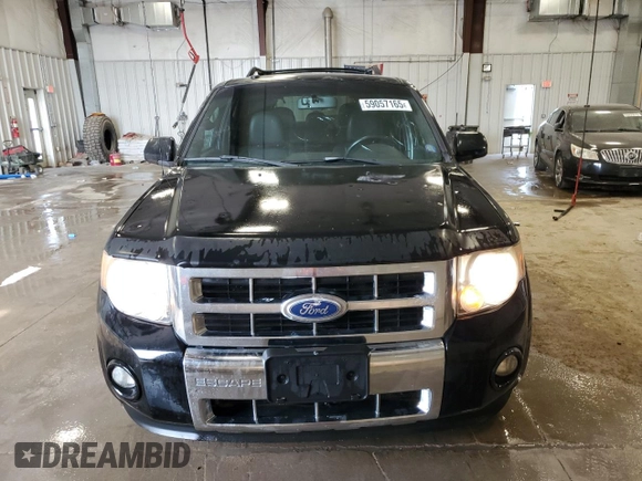 2010 Ford Escape Limited with VIN 1FMCU9EG3AKC87458, listed as a Copart auction lot 59057165 with 110,611 mi miles and Non repairable. Bid and sale history available at DreamBid. Image 5.