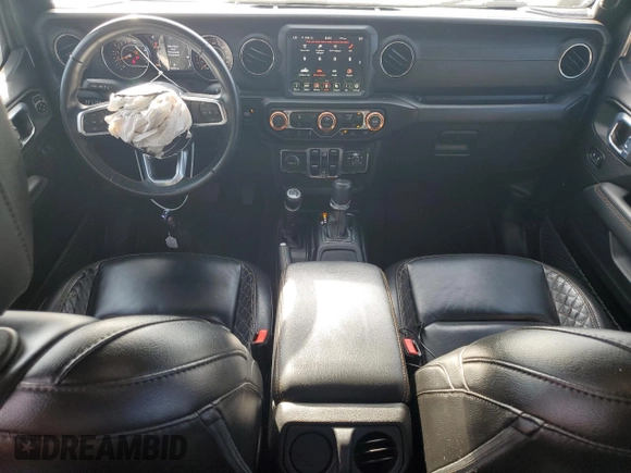 2021 Jeep Gladiator High Altitude z VIN 1C6HJTFG7ML579232, wystawiony jako Copart lot #54402575 z przebiegiem 54 125 mil mil oraz Nie do naprawy • Non repairable. Historia ofert i sprzedaży dostępna na DreamBid. Obrazek 8.