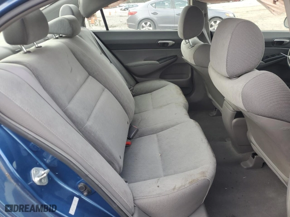 2010 Honda Civic Sdn LX with VIN 2HGFA1F59AH550523, listed as a Copart auction lot 87401754 with 79,046 mi miles and Salvage Title. Bid and sale history available at carsss.com. Image 10.