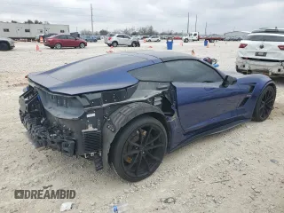 2017 Chevrolet Corvette Grand Sport 2LT with VIN 1G1YY2D77H5119864, listed as a Copart auction lot 43371005 with 68,594 mi miles and Clean Title. Bid and sale history available at carsss.com. Image 3.