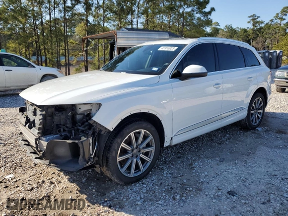 2019 Audi Q7 Premium with VIN WA1AAAF79KD003545, listed as a Copart auction lot 45916035 with 125,915 mi miles and Clean title. Bid and sale history available at DreamBid. Image 1.