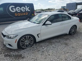 2017 BMW 4 Series 430i z VIN WBA4U7C55H5D43181, wystawiony jako Copart lot #54221125 z przebiegiem 43 048 mil mil oraz Szkoda całkowita • Salvage title. Historia ofert i sprzedaży dostępna na DreamBid. Obrazek 1.