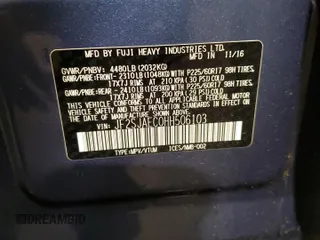 2017 Subaru Forester Premium with VIN JF2SJAEC0HH506103, listed as a Copart auction lot 53869425 with 60,137 mi miles and Salvage Title. Bid and sale history available at carsss.com. Image 13.